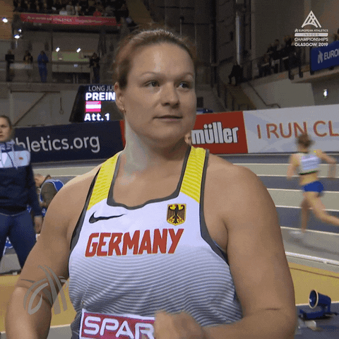 germany kiss GIF by European Athletics