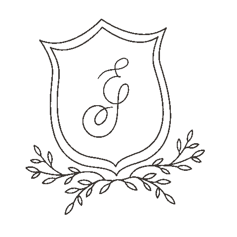 E Shield Sticker by Erin Schultze Photography