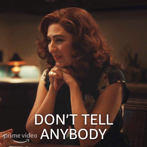 Keep It To Yourself Amazon Studios GIF by Amazon Prime Video Find