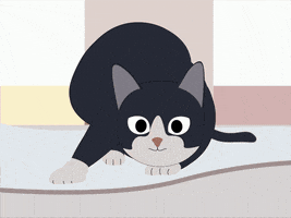 Happy Cat GIF by Just Ape