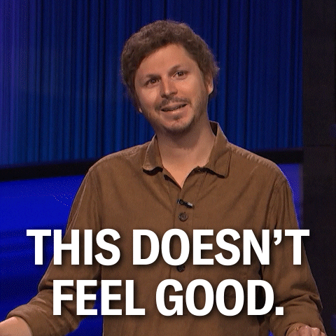 Michael Cera Dislike GIF by ABC Network - Find & Share on GIPHY