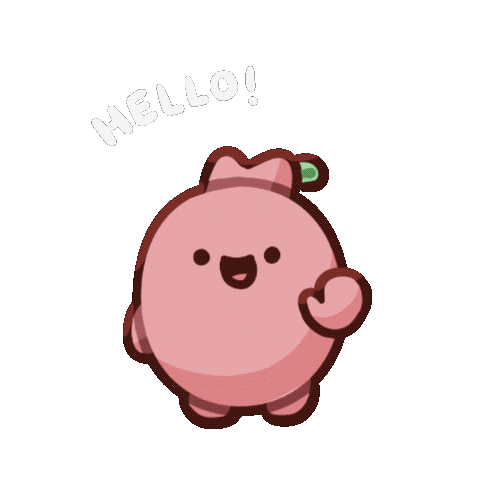 Greetings Hello Sticker