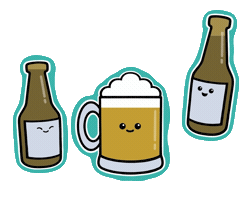 Going Out Party Sticker