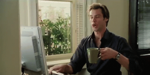 Bruce-almighty-coffee GIFs - Get the best GIF on GIPHY