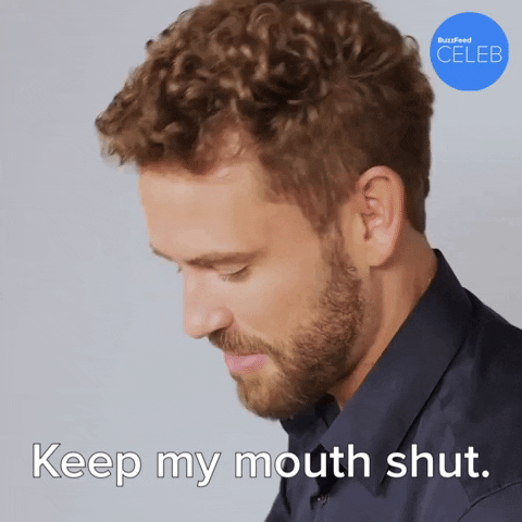 The Bachelor Shut Up GIF by BuzzFeed