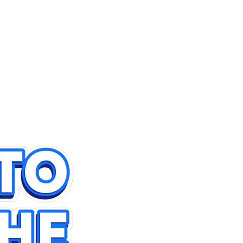 To The Moon Sticker by BYDFi