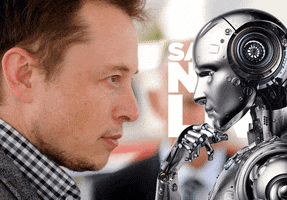 Saturday Night Live Robot GIF