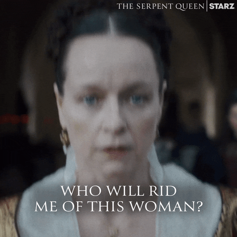 Relieve Samantha Morton GIF by The Serpent Queen