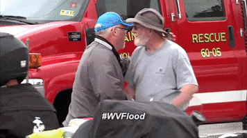 Fire Hug GIF by West Virginia Public Broadcasting