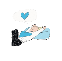 In Love Dreaming Sticker
