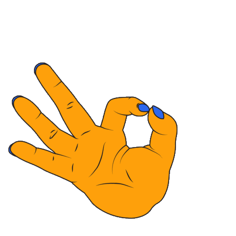 Finger Ok Sticker by UnderBelly Creative