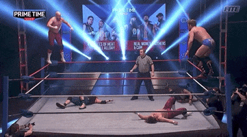 Fly Flying GIF by United Wrestling Network