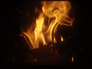 GIF humo del fuego