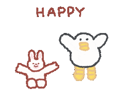 Happy Sticker