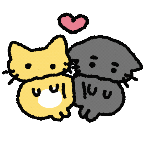 Cat Love Sticker