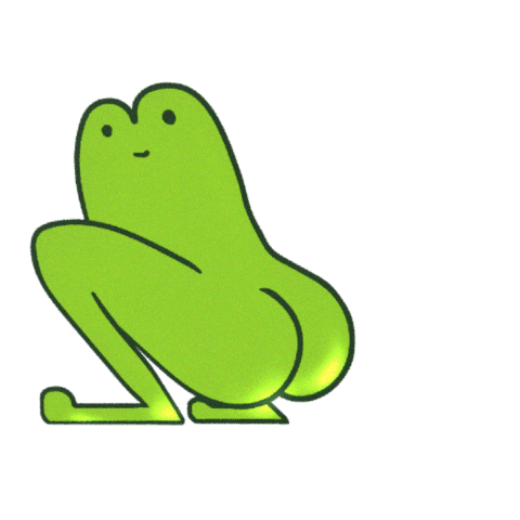 Frog Toad Sticker