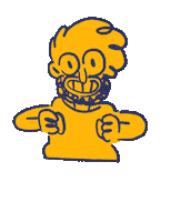 Happy Sticker by Guarnaboy