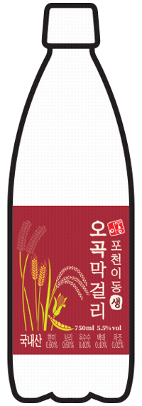 Makgeolli Sticker by e-dong1957