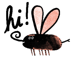 Happy Illustration Sticker