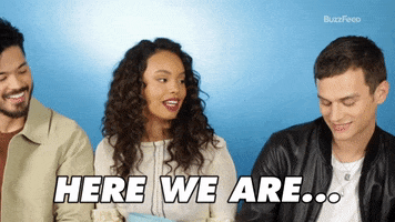 Here We Are GIF by BuzzFeed