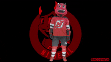Hockey Mascot GIF by NJ Devil
