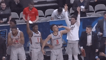 Smelling College Basketball GIF by NCAA March Madness