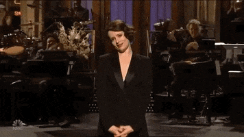 posing claire foy GIF by Saturday Night Live