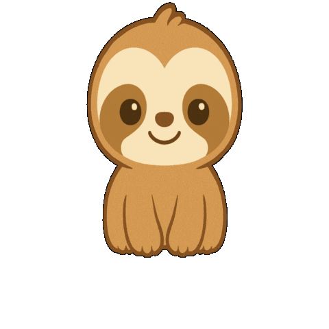 Pulando Sticker by Preguicinha