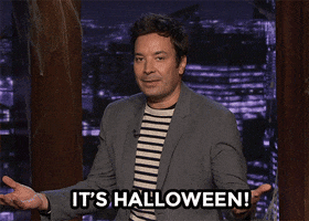 Jimmy Fallon Halloween GIF by The Tonight Show Starring Jimmy Fallon
