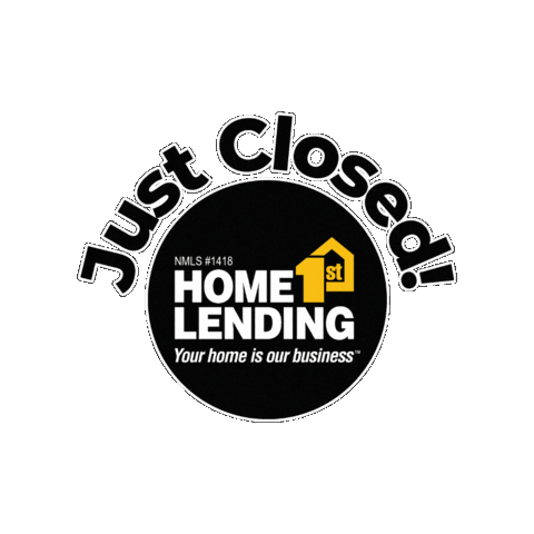 Home1st Lending Sticker