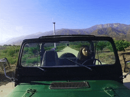 Driving Road Trip GIF by Gracie Abrams