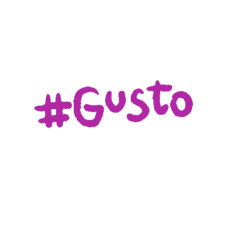 Gusto Sticker