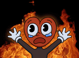 Angry Fire GIF by Toonies