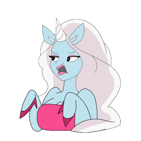 Stop Whatever Sticker by Glow The Unicorn