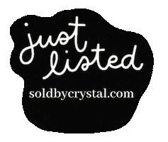 SoldByCrystal Sticker
