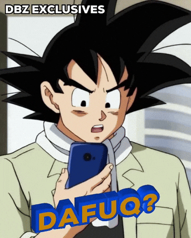 Dragonball Wtf GIF