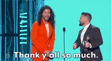 Dan And Shay Thank You GIF by Billboard Music Awards