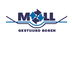 Moll Gestuurd Boren Sticker