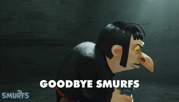 Fly Goodbye GIF by Smurfs Movie