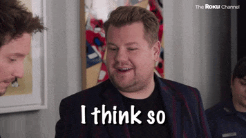 James Corden GIF by The Roku Channel