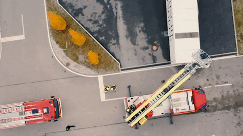 Hallo Bye Bye GIF by Feuerwehr München - Find & Share on GIPHY