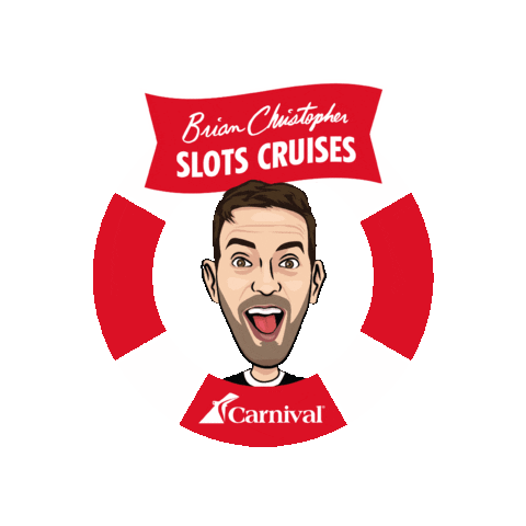 Brian Christopher Carnival Sticker by BCSlots.com