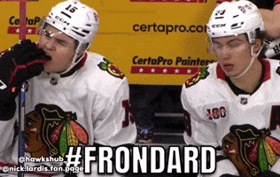 Blackhawks Bedard GIF