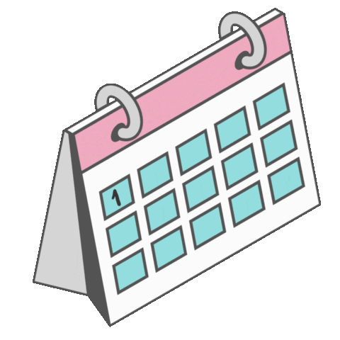 anaelidesign calendar journal schedule calendario Sticker