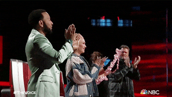 Standing Ovation Applause GIF by The Voice