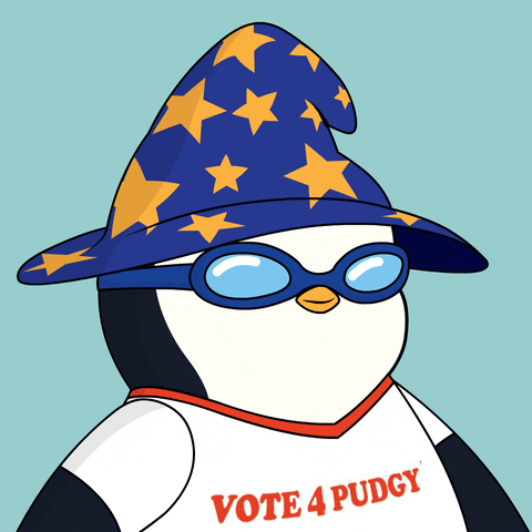 Sunglasses Voting GIF by Pudgy Penguins