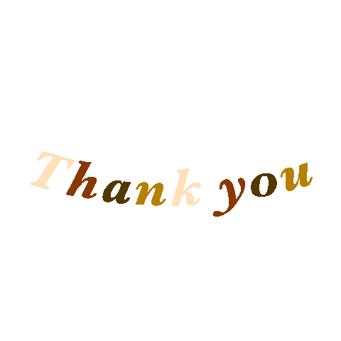 Thank You Sticker