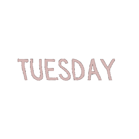 Tuesday Sticker by Brey Shirley