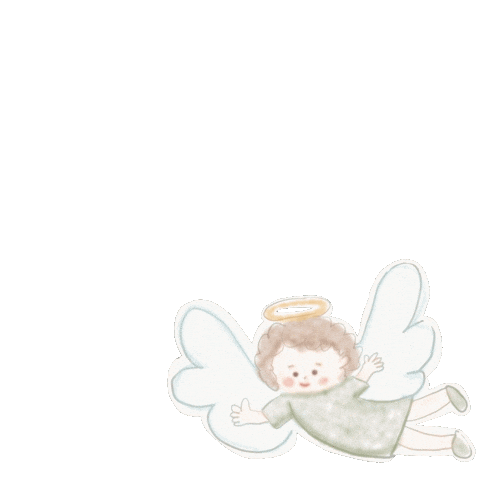 Angel Natal Sticker