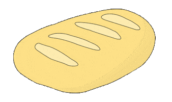 Brot Sticker by Kugelzwei